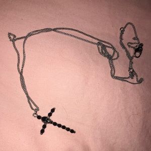 Swarovski Cross Taddeo Pendant Necklace